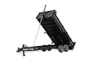 hydraulic dump trailer