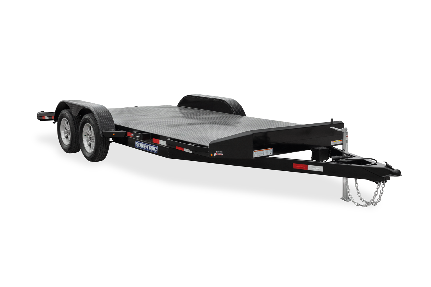 View of the front Steel Deck Car Hauler